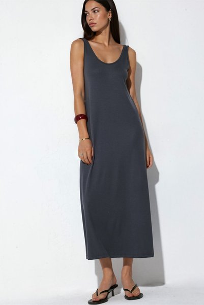 Busem Straight Long Jersey Dress