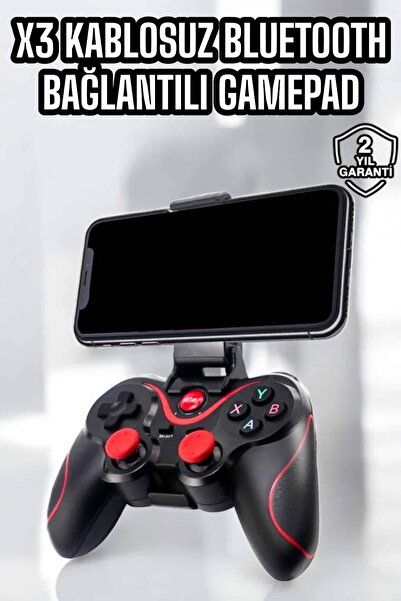 X3 гејмпад контролер со Bluetooth поврзување Gamestick компатибилен со Android