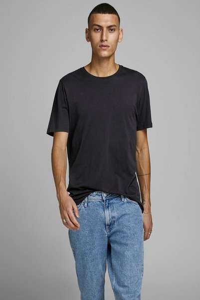Jjeorganic basic tee ss o-neck noos black