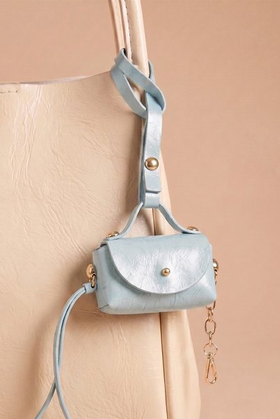 Women's Loi Blue Bag Charm Bag Ornament