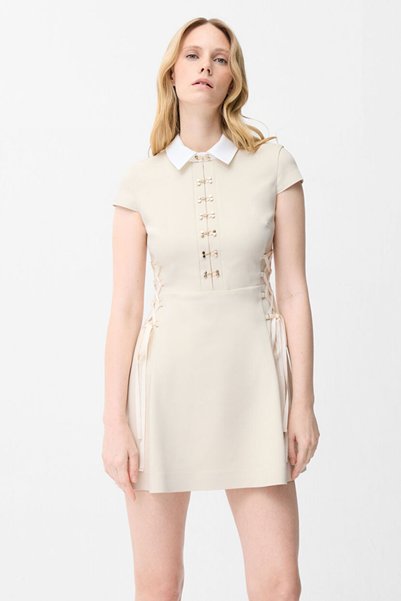 Dress with Side Lace Detail