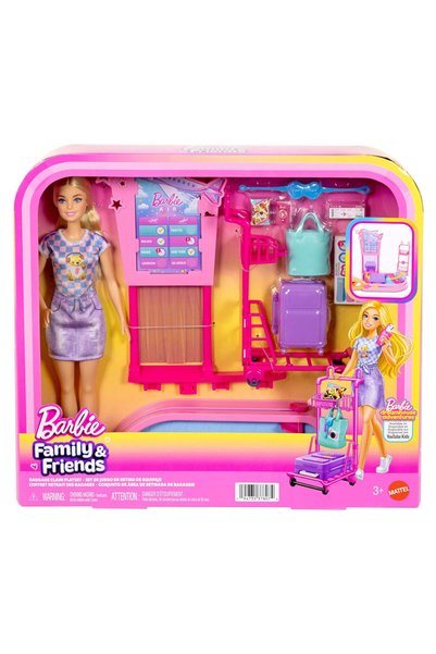Travel Play Set and Doll Jmj49