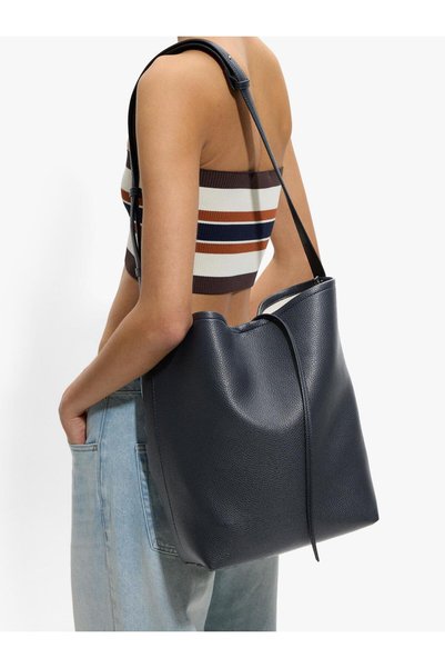 Women's Textured Shoulder Bag