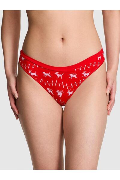 Seamless Deep Leg Cut Thong