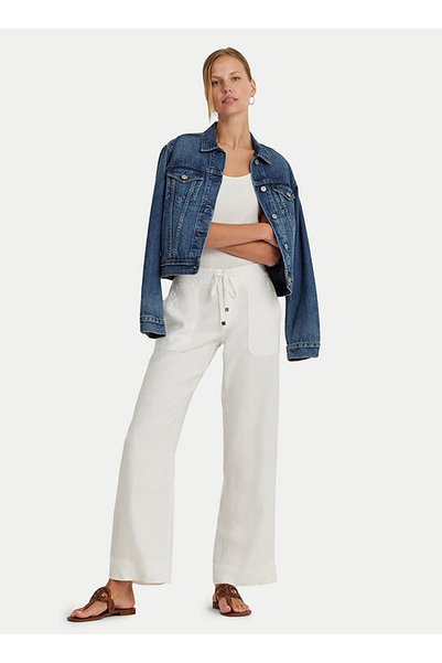 White Women's Pants 200735138