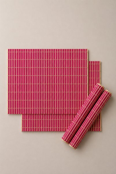 Bamboo 4-Piece American Service Set