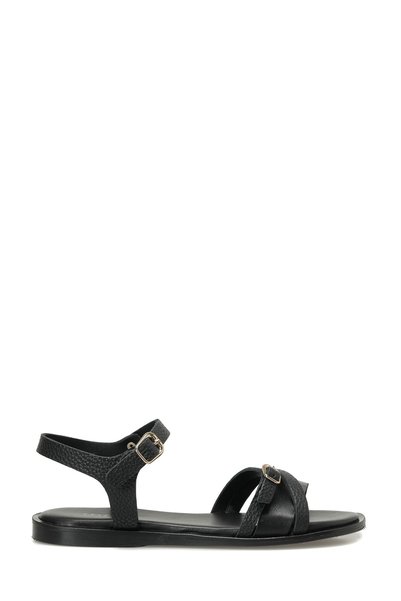 Karen Black Women's Flat Sandals