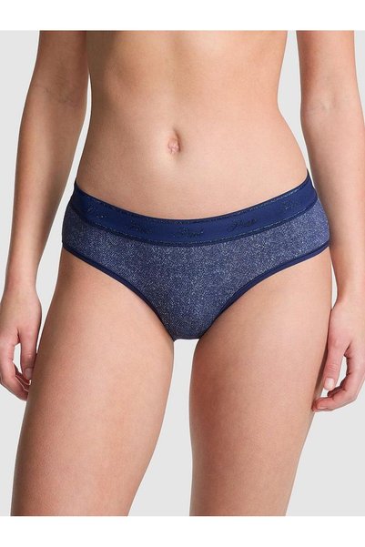 Cotton Hiphugger Panties with Logo