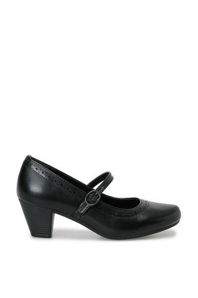 Falux-Cm.Z Black Women's Heeled Shoes