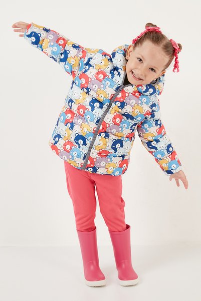 Extra Padded Soft Fleece Hooded Puffer Coat Unisex Children's Coat 5763008