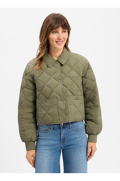 Jeans, Khaki Women's Jacket Lv047G509Gldy
