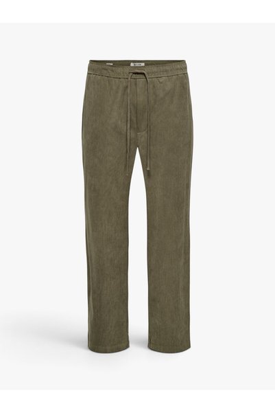 -Onsfade Loose Corduroy 0658 Pants Vd Men's Brown Trousers - 5040177
