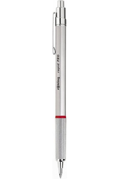 Rapid Pro Ballpoint Pen 1904291, Chrome, Single Box