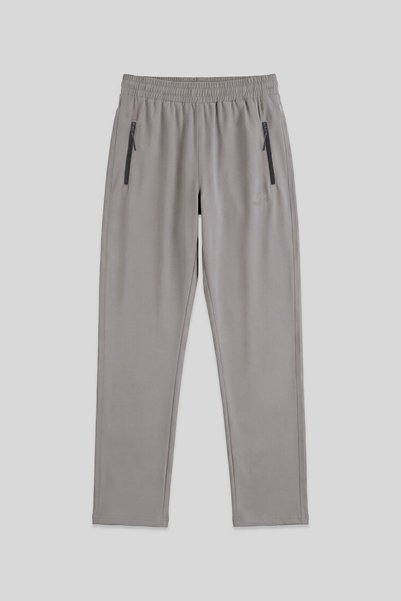 Stone Men's Zippered Three-Pocket Standard Fit Classic Leg Sweatpants - 84768
