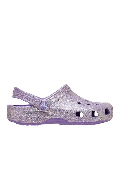 Classic Fantasy Glitter Clog Girls' Purple Slippers Girls' Slippers 212561