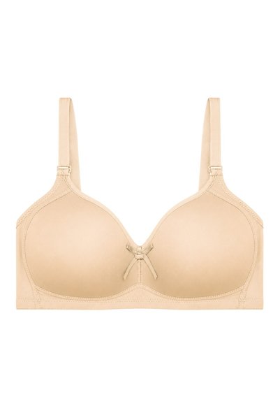 Bra - Celina |   Ten Balensiz Covered Gathering Minimizer Plus Size Women's Bra