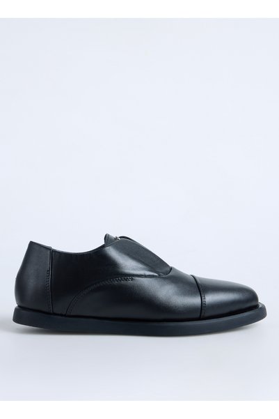 Paciotti Black Men's Leather Classic Shoes LU68552VT999