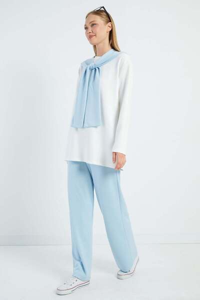 Fullamodest Shawl Detailed Modal 3-Piece Set