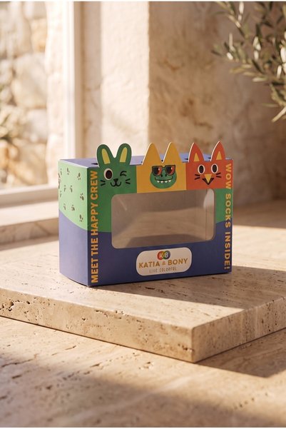 Gift Box with Animal Figures