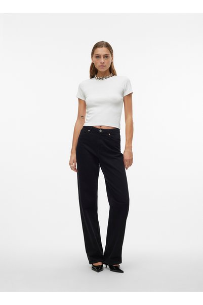 White Women's Slim Fit T-Shirt 10306894-110602 Tcx
