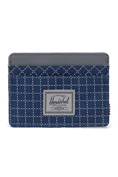 Charlie Unisex Navy Blue Rfid Protected Card Holder 30065-07781-Os