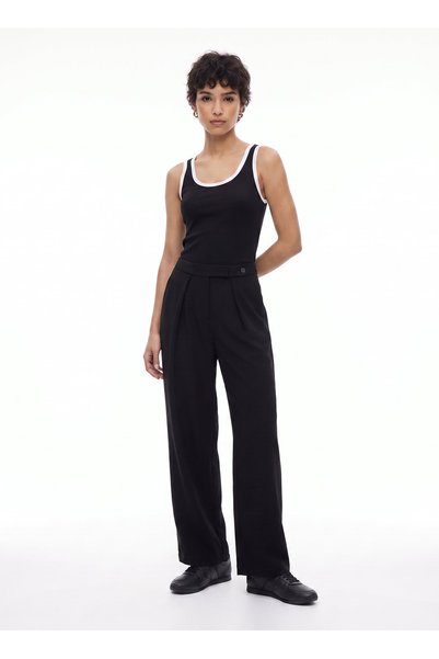 D6Wl-Ea3557 Black Women's Sweatpants
