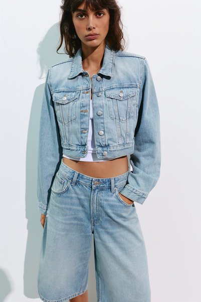 Crop Denim Jacket