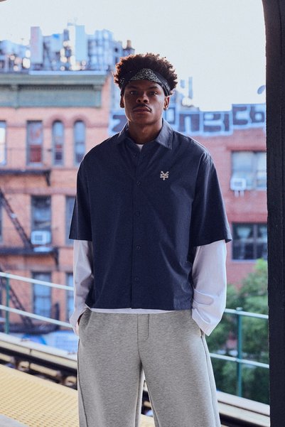 Short-Sleeved Boxy Fit Zoo York Shirt