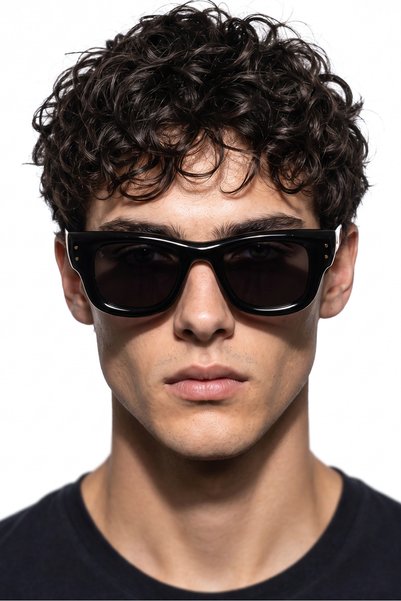 Sezer Black Black Men's Sunglasses