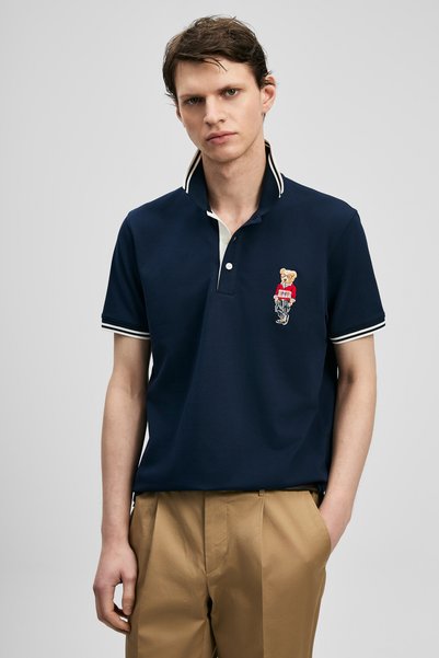 Brady Smart Men's Polo Shirt Navy Blue