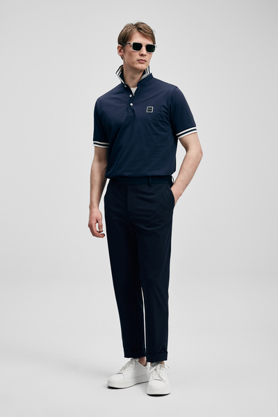 Cole Smart Men's Polo T-Shirt Navy Blue