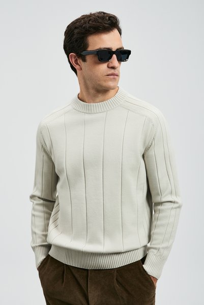 Grand Men's Sweater Stone