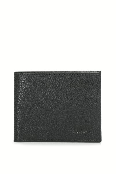Jımmy Men's Leather Card Holder Black