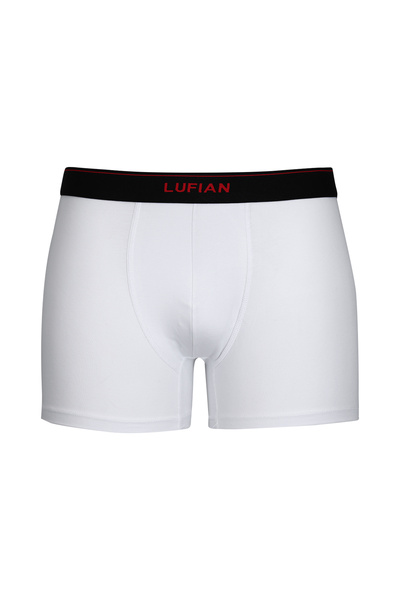 Gloria Men's Boxer Shorts, Pack of Cotton White