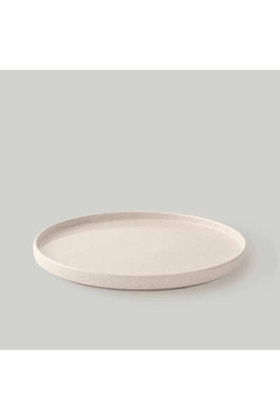 Blast Ceramic 27 cm Serving Plate Ecru