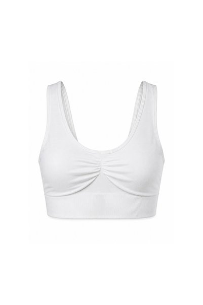 Single Bustier Hijab Swimsuit Undergarment Strapless Bustier Rbus-03 White