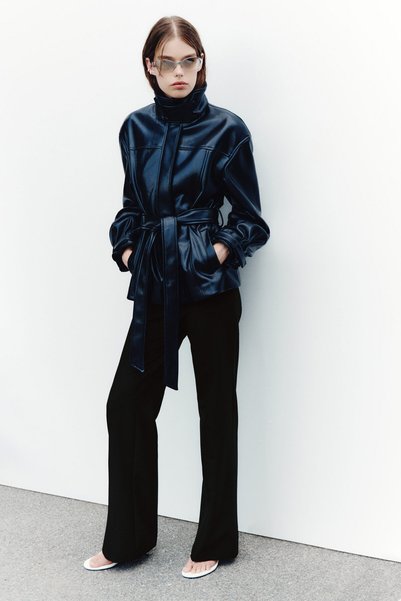 Low Waist Gabardine Pants