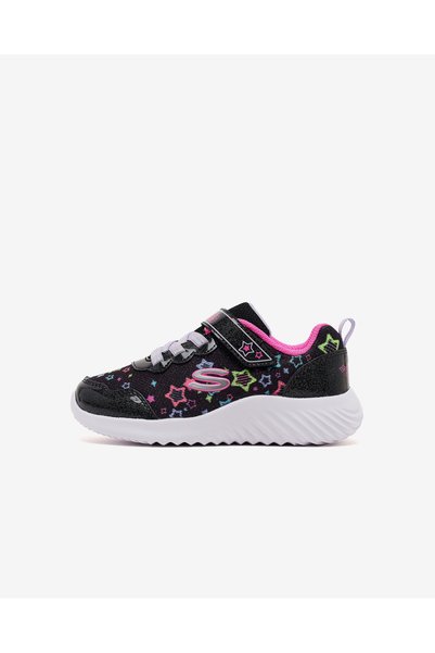 Bounder little girl black sports shoes 303167n bkmt