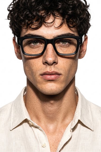 Enigmatic Matt Black Photochromic Men's Sunglasses