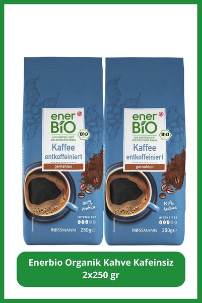 Organic Coffee Decaffeinated 2X250 Gr