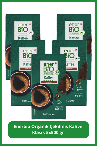 Organic Ground Coffee Classic 5X500 Gr