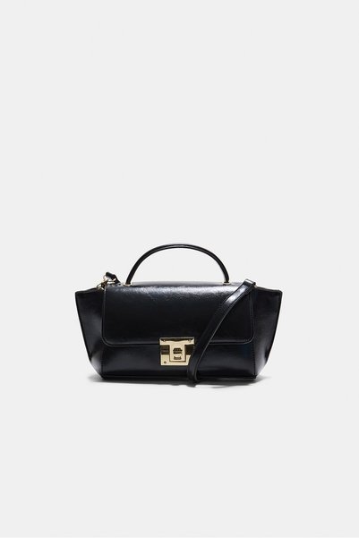 Crossbody Bag with Flap Closure