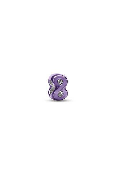 Purple Infinity Mini Charm