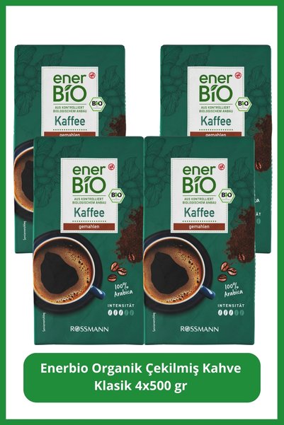 Organic Ground Coffee Classic 4X500 Gr