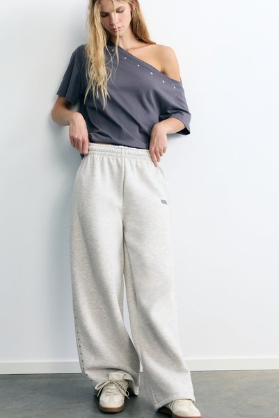 Studded Detailed Jogger Pants