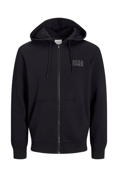 Jack Jones Corp Logo Zipper Hooded Men's Sweat 12265177