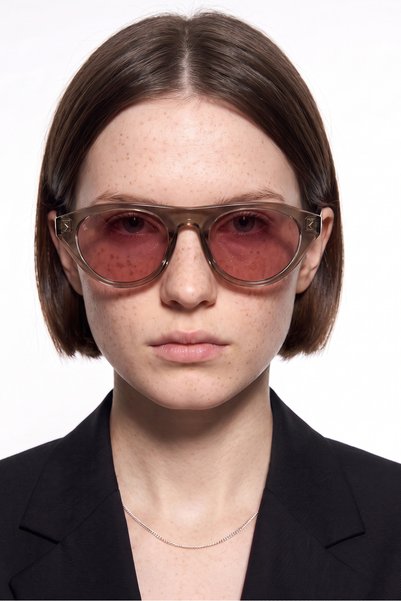 Marbling Grey Purple Sunglasses