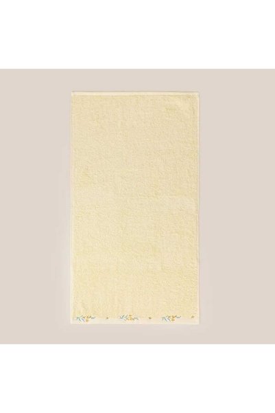 Soft Rido Face Towel - Yellow - 50X90 cm