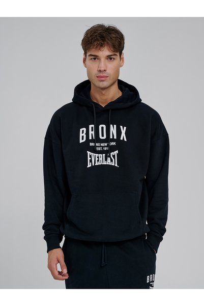 Bronx Nyc 2.0 Oversize Black Men's Hoodie