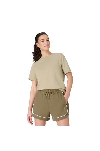Explorer Track Piped Short Women's Green Shorts Women's Shorts Sb10349P-030